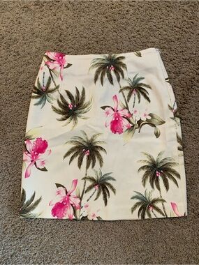 Sharon Endick Palm Tree Skirt 4